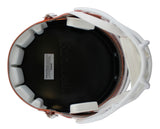 Miami Jimmy Johnson "Nat'l Champs" Signed Flash F/S Speed Rep Helmet W/ Case BAS