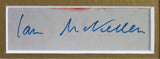 Ian McKellen & Viggo Mortensen Lord of the Rings Signed Framed Display BAS