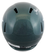Eagles Jordan Mailata Signed Full Size Speed Rep Helmet W/ Case BAS Witnessed