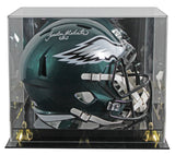 Eagles Jordan Mailata Signed Full Size Speed Rep Helmet W/ Case BAS Witnessed