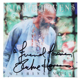 Richie Havens "A Friend Forever" Signed Wishing Well CD Booklet JSA #CL51510