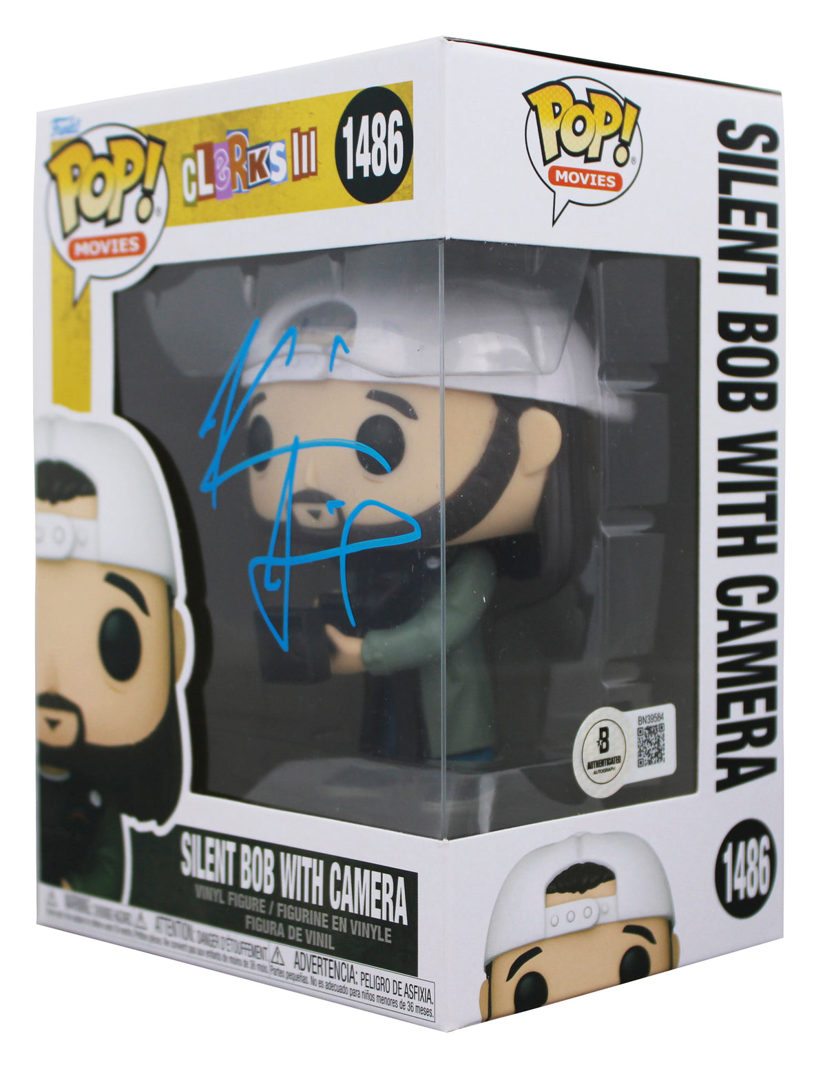 Kevin Smith Clerks III Authentic Signed #1486 Funko Pop Vinyl Figure BAS 2