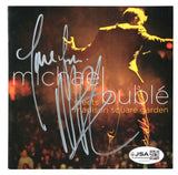 Michael Buble Signed Michael Buble Meets Madison Square Garden CD Booklet JSA