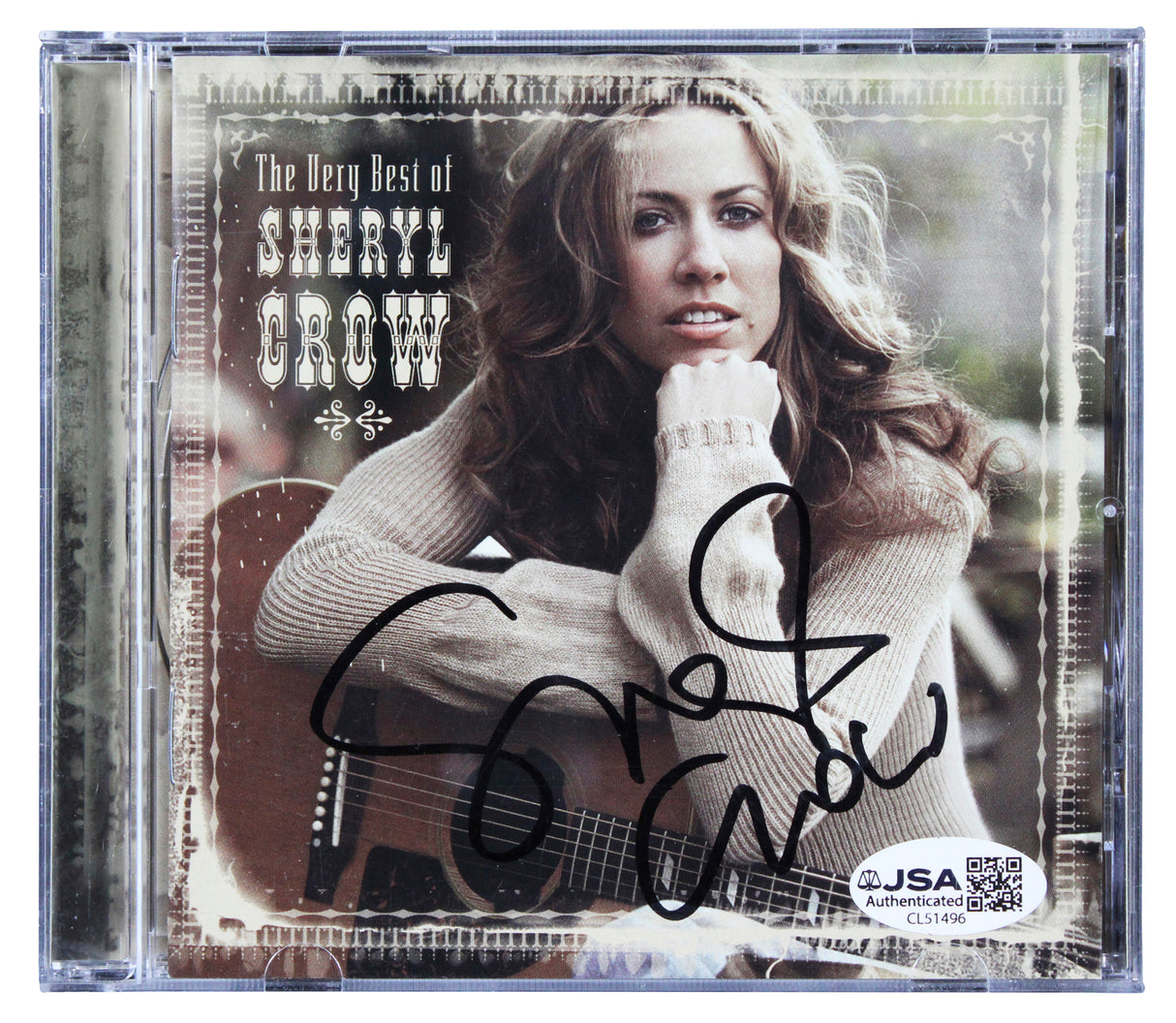 Sheryl Crow Signed The Very Best of Sheryl Crow CD Booklet w/ Disc JSA #CL51496