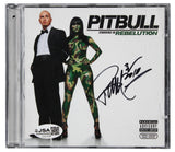 Pitbull Signed Pitbull Starring in Rebelution CD Booklet w/ Disc JSA #CL51518