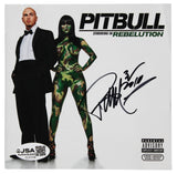 Pitbull Signed Pitbull Starring in Rebelution CD Booklet w/ Disc JSA #CL51518