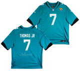 Jaguars Brian Thomas Jr. Authentic Signed Teal Nike Game Jersey Fanatics