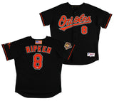 Orioles Cal Ripken Jr. Signed Black Nike 100 Season Authentic Jersey Fanatics