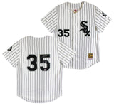 Frank Thomas "Big Hurt" Signed White Pinstripe M&N Authentic Jersey FAN & MLB