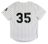 Frank Thomas "Big Hurt" Signed White Pinstripe M&N Authentic Jersey FAN & MLB
