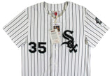 Frank Thomas "Big Hurt" Signed White Pinstripe M&N Authentic Jersey FAN & MLB