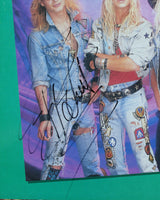 Poison (4) Michaels, DeVille, Dall & Rocket Signed Album w/ Vinyl JSA #CL51539
