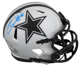 Ceedee Lamb Autographed Dallas Cowboys RAVE Speed Mini Helmet Fanatics