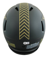 Roger Staubach "Capt America" Signed STS IV F/S Speed Proline Helmet W/ Case BAS