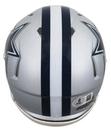Cowboys Danny White "SB XII Champs" Signed Speed Mini Helmet BAS Witnessed