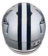 Cowboys Danny White "SB XII Champs" Signed Speed Mini Helmet w/ Case BAS Witness
