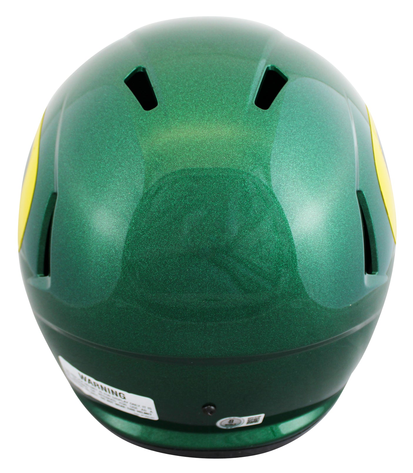 Oregon Bucky Irving Authentic Signed Full Size Speed Rep Helmet BAS Witnessed
