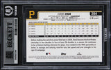 Pirates Oneil Cruz Signed 2025 Topps Celebration #284 Card Auto 10! BAS Slabbed