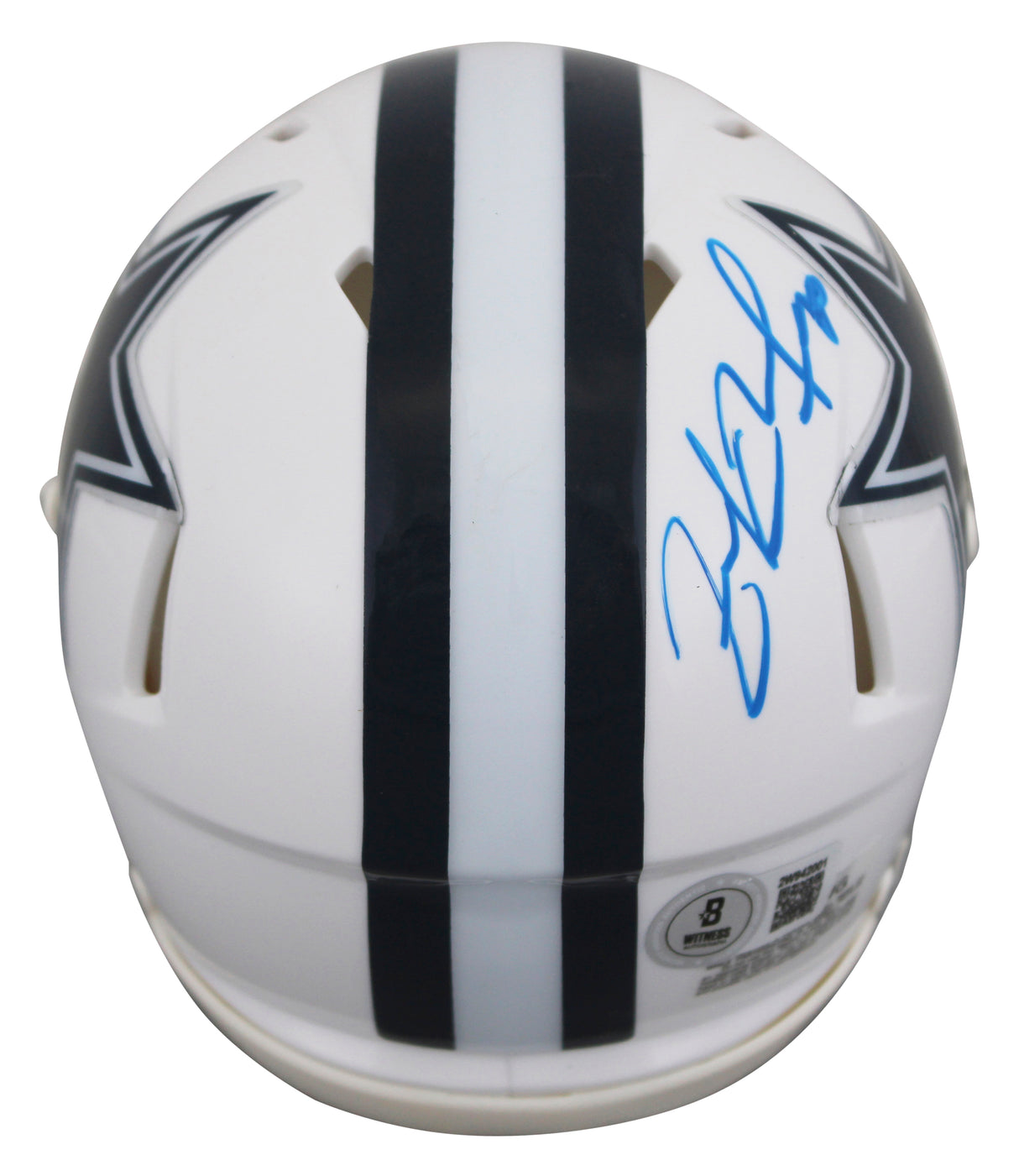 Cowboys Zack Martin Authentic Signed 2022 On Field Speed Mini Helmet BAS Witness