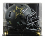 Roger Staubach "Capt America" Signed STS IV F/S Speed Proline Helmet W/ Case BAS