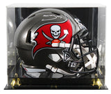 Buccaneers Bucky Irving Signed Full Size Speed Rep Helmet W/ Case BAS Witnessed