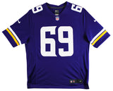 Vikings Jared Allen "6x Insc" Signed Purple Nike Limited Jersey BAS Witnessed