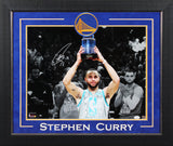 Warriors Stephen Curry Signed 16x20 Framed 2022 ASG Spotlight Photo JSA
