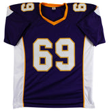 Jared Allen "HOF 25" Authentic Signed Purple Pro Style Jersey BAS Witnessed