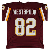 Michael Westbrook "HTTR" Authentic Signed Maroon Pro Style Jersey BAS Witnessed