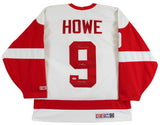 Red Wings Gordie Howe "Mr. Hockey, HOF 1972" Signed White CCM Jersey PSA #S32466