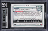 Mariners Julio Rodriguez Signed 2020 Bowman Chrome #BD188 Card Auto 10! BAS Slab