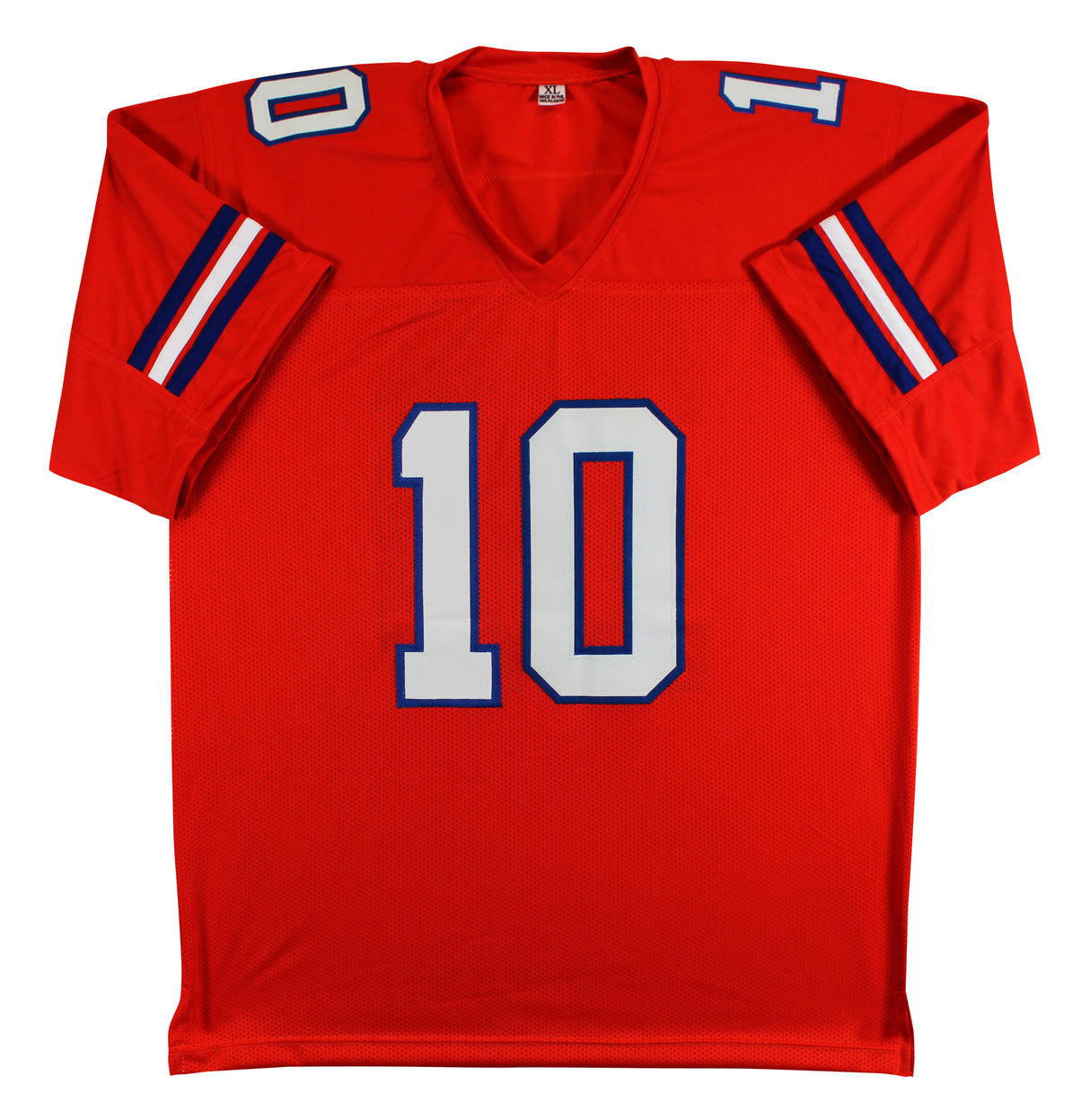 Bo Nix Authentic Signed Orange Throwback Pro Style Jersey BAS Witnessed