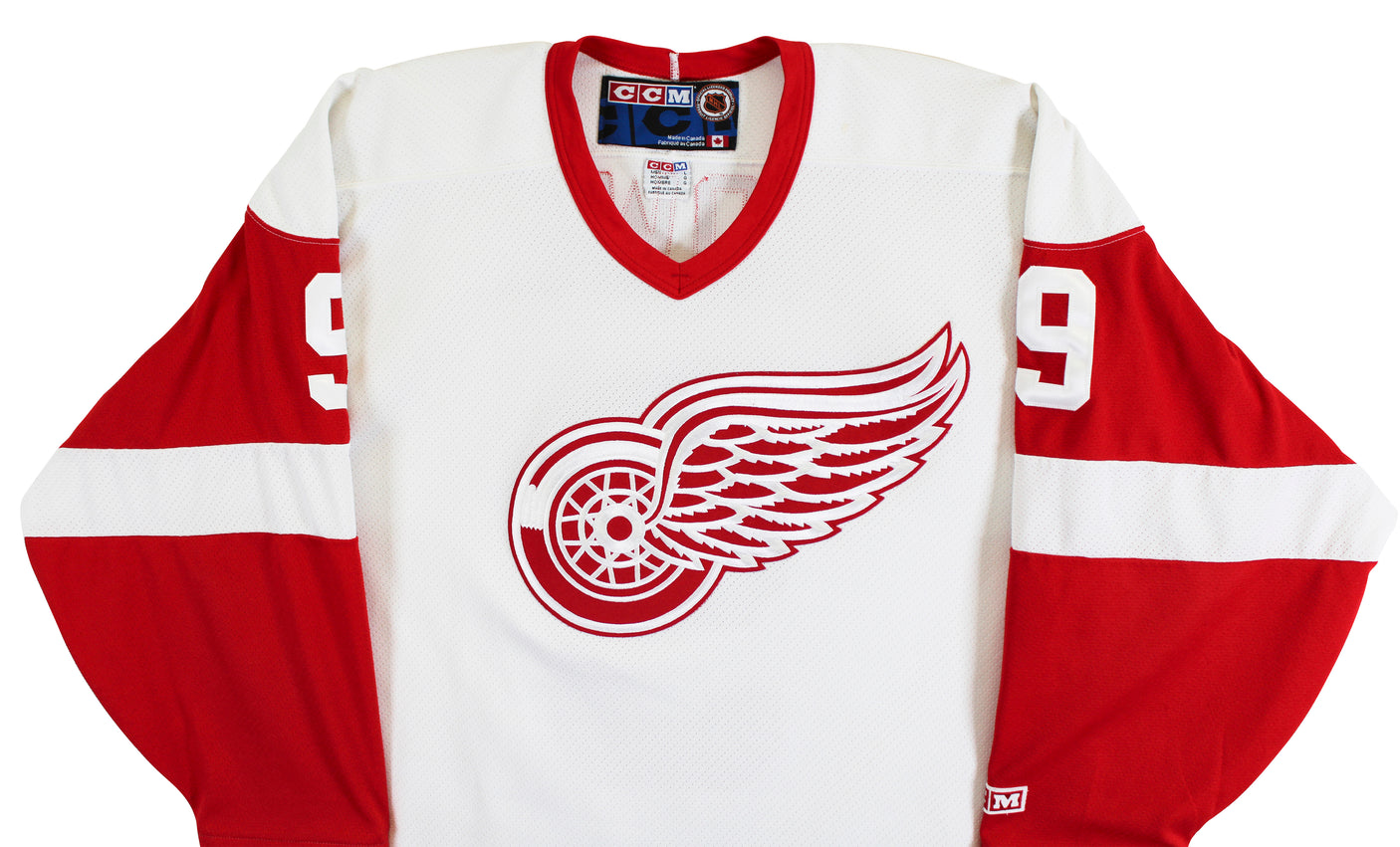 Red Wings Gordie Howe "Mr. Hockey, HOF 1972" Signed White CCM Jersey PSA #S32466