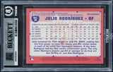 Mariners Julio Rodriguez Signed 2026 Topps #T9139 Card Auto GM 10! BAS Slabbed