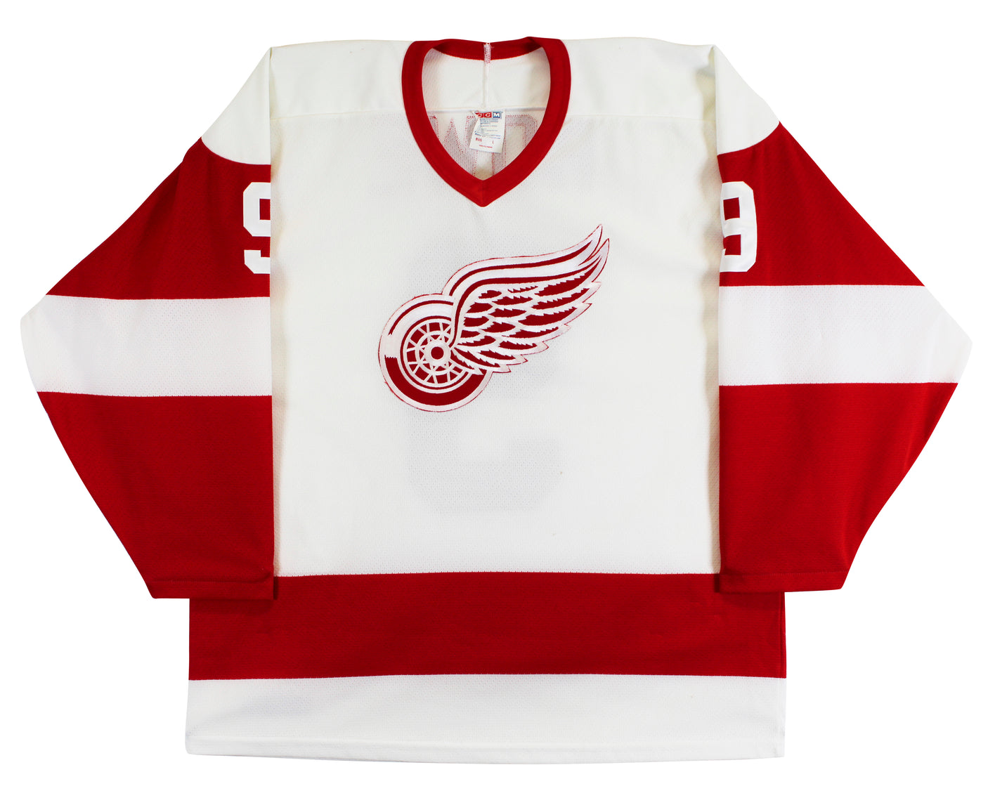 Red Wings Gordie Howe "Mr. Hockey, HOF 1972" Signed White CCM Jersey PSA #Q41382