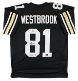 Colorado Michael Westbrook "CHOF 20" Signed Black Pro Style Jersey BAS Witnessed