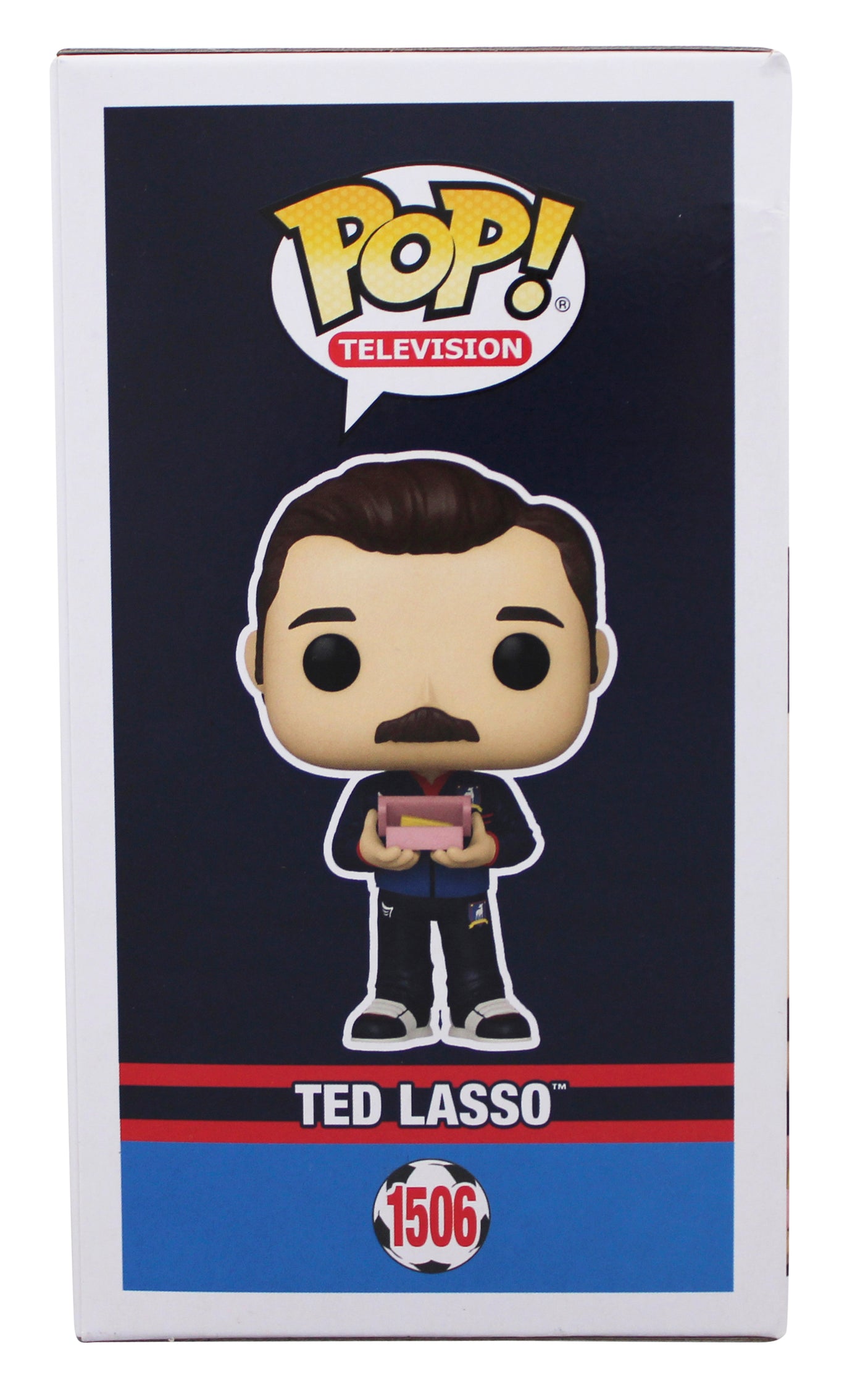 Jason Sudeikis Signed Ted Lasso #1506 Funko Pop Vinyl Figure BAS #BR82403