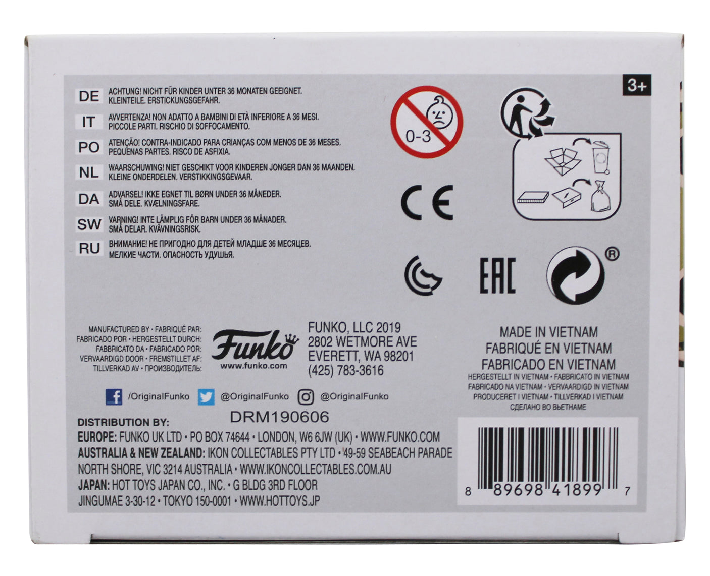 John Krasinski The Office Signed Goldenface #877 Funko Pop Figure JSA #AX81786