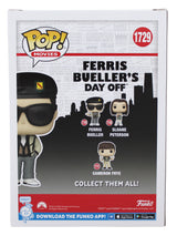 Matthew Broderick Signed Ferris Bueller #1729 Funko Pop Figure BAS #BR24542