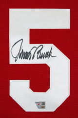 Reds Johnny Bench Authentic Signed Red Majestic Jersey Autographed Fanatics