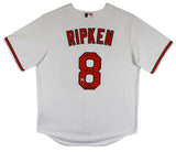 Orioles Cal Ripken Jr. "HOF 07, 1982 ROY" Signed White Nike Jersey Fanatics