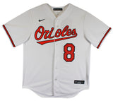 Orioles Cal Ripken Jr. "HOF 07, 1982 ROY" Signed White Nike Jersey Fanatics