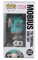 Owen Wilson Loki Signed Mobius #1313 Funko Pop Vinyl Figure BAS #BR26379