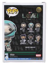 Owen Wilson Loki Signed Mobius #1313 Funko Pop Vinyl Figure BAS #BR26379