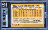Mariners Julio Rodriguez Signed 2023 Topps '88 #2T8832 Card Auto 10! BAS Slabbed