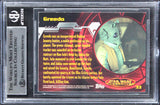 Star Wars (2) Blake & Aragon W/ Insc Signed 2001 SW Evolution #33 Card BAS Slab