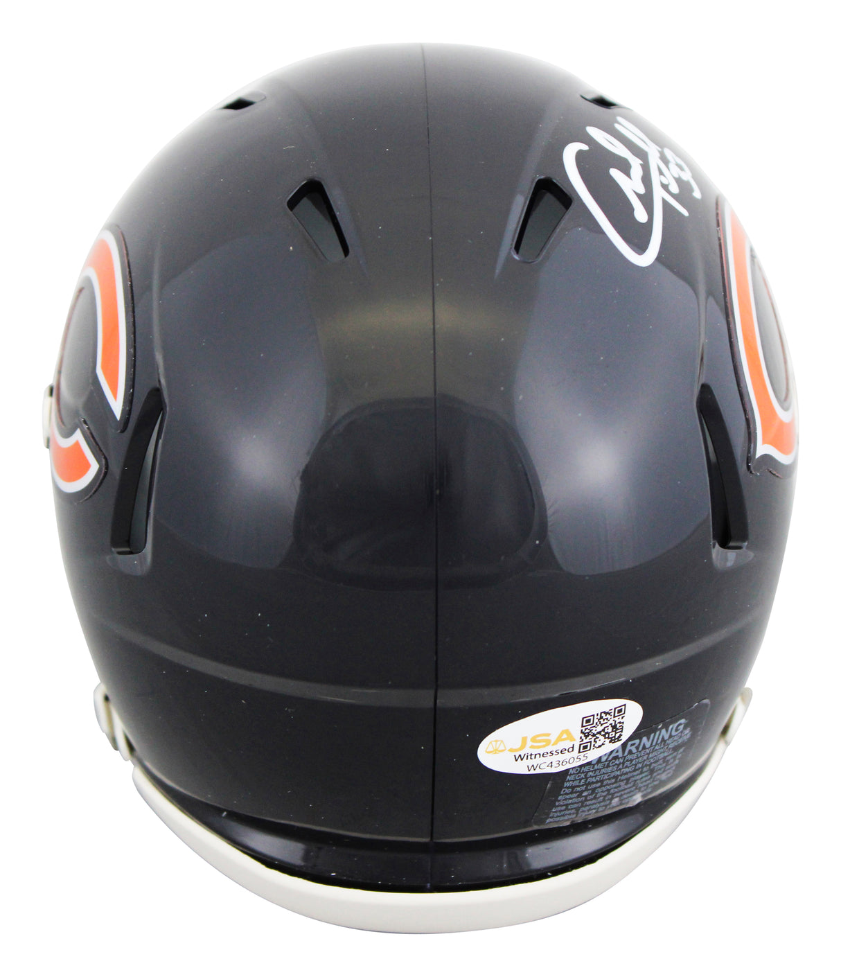 Bears Charles Tillman Authentic Signed Speed Mini Helmet W/ Case JSA Witnessed