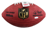 Patriots Tom Brady Signed Wilson "The Duke" Nfl Football Tri Star #7802265