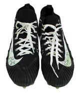 49ers Fred Warner "GU 22" Signed Game Worn Size 12 Nike Alpha Menace Cleats BAS