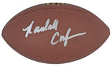 Eagles Randall Cunningham Signed Wilson Super Grip Nfl Football w/ Case BAS Wit